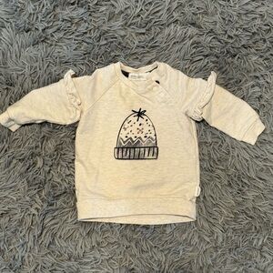 Miles Brand Kids Sweatshirt Winter Hat Design Size 3 months